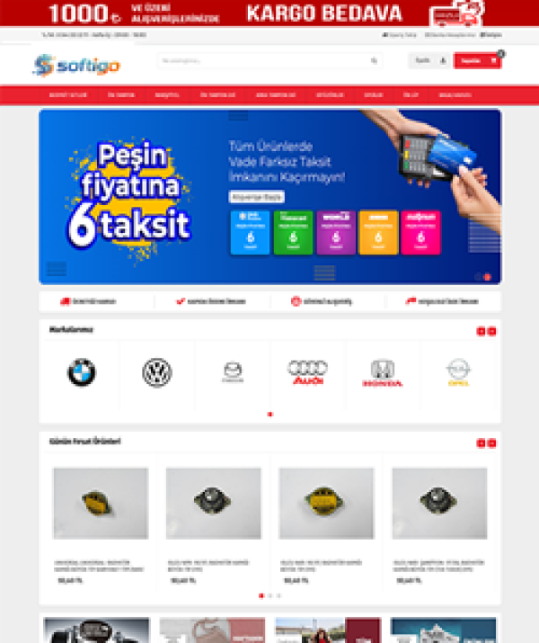 Aksesuar E-Ticaret Tema Script Yazılımı